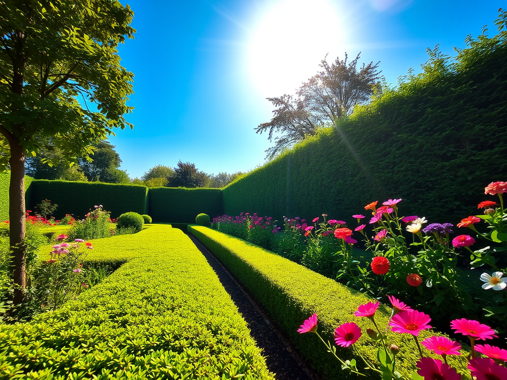 Children hurdling on a track.